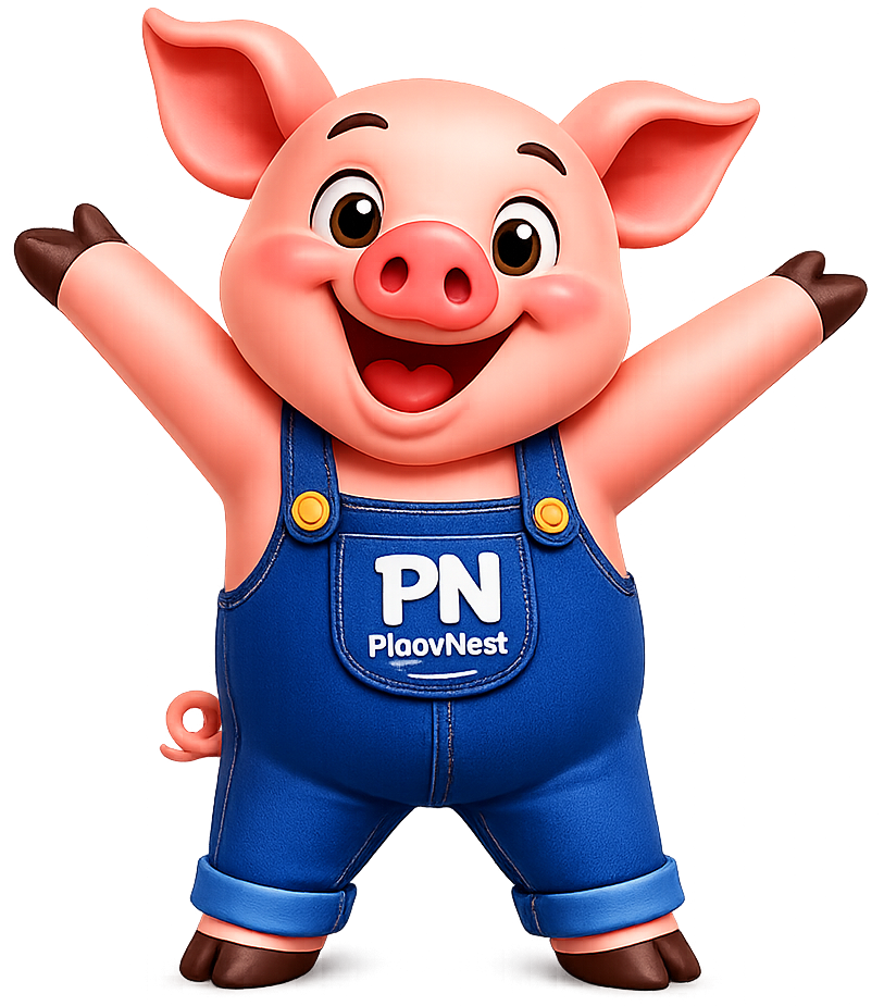 Family using PiggyNest to teach kids money habits